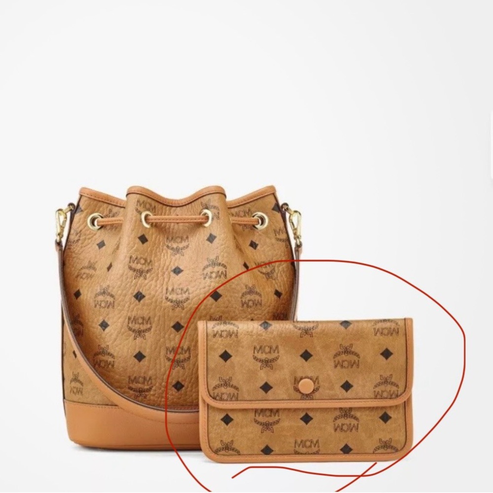 MCM inner pouch of the bucket bag